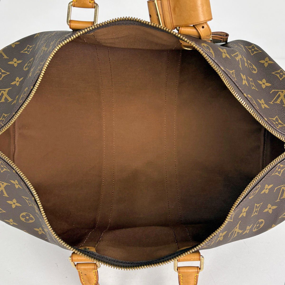 Louis Vuitton Keepall 45 Boston Bag Monogram Brown — view 7