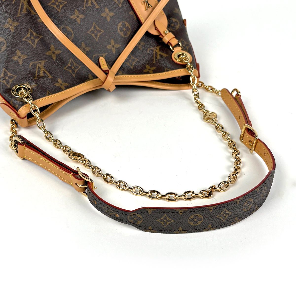 Louis Vuitton Carryall BB Shoulder Bag 2-Way Monogram Brown — view 8