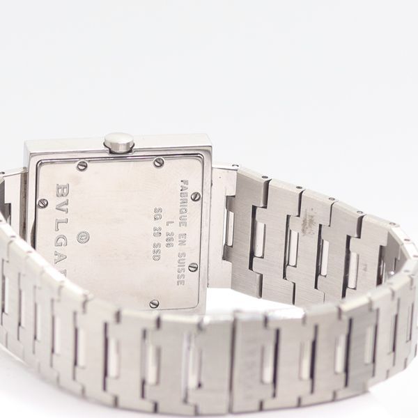 Bvlgari Bulgari Quadrato Black Dial Watch — view 4