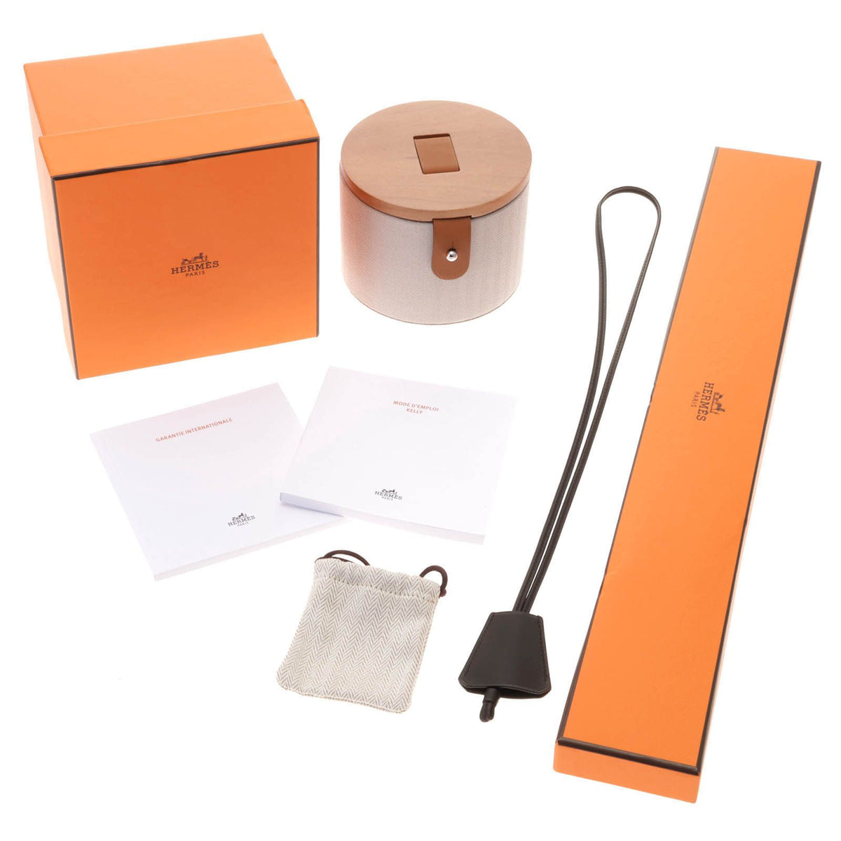 Hermes Kelly Mini Watch Stainless Steel White Dial — view 6