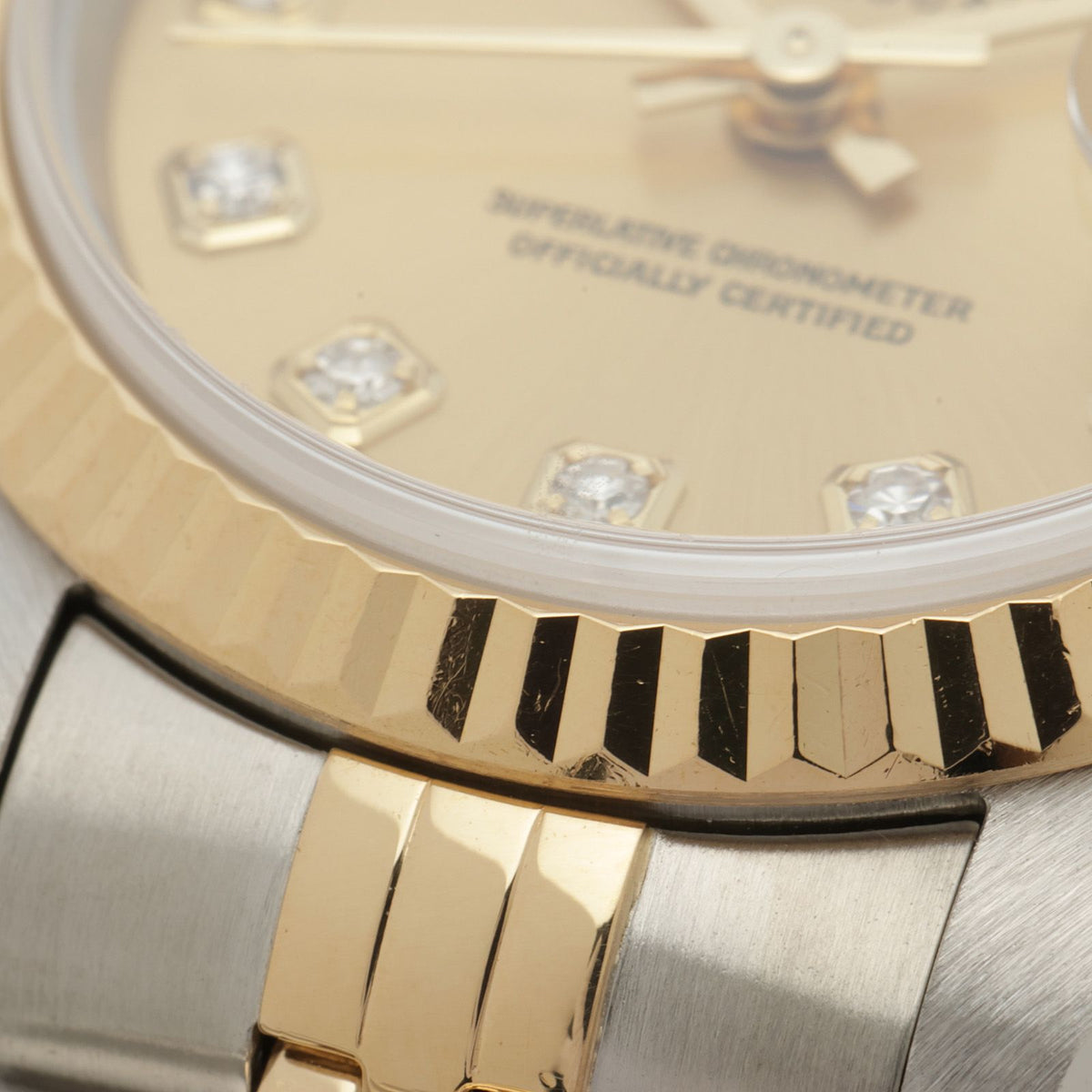 Rolex Datejust Watch Stainless Steel YG Champagne Automatic — view 8