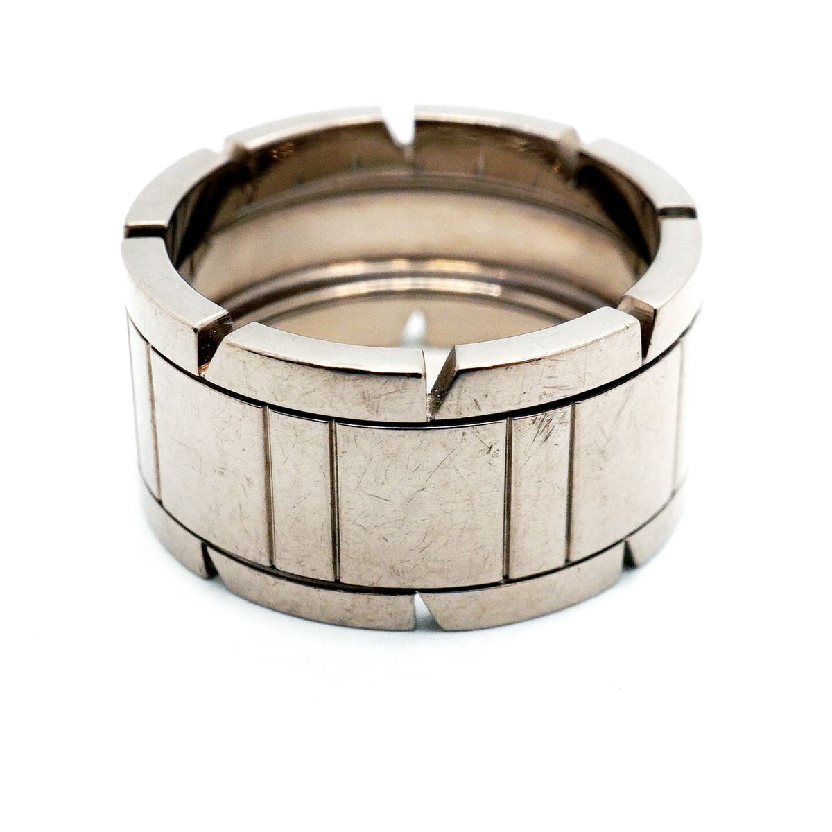 Cartier Ring Tank Francaise LM 18k White Gold — view 8
