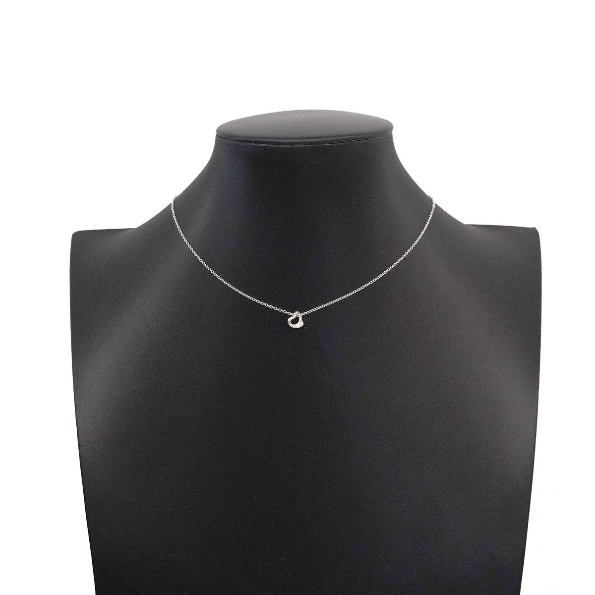 Tiffany & Co Necklace Open Heart 925 Sterling Silver — view 8