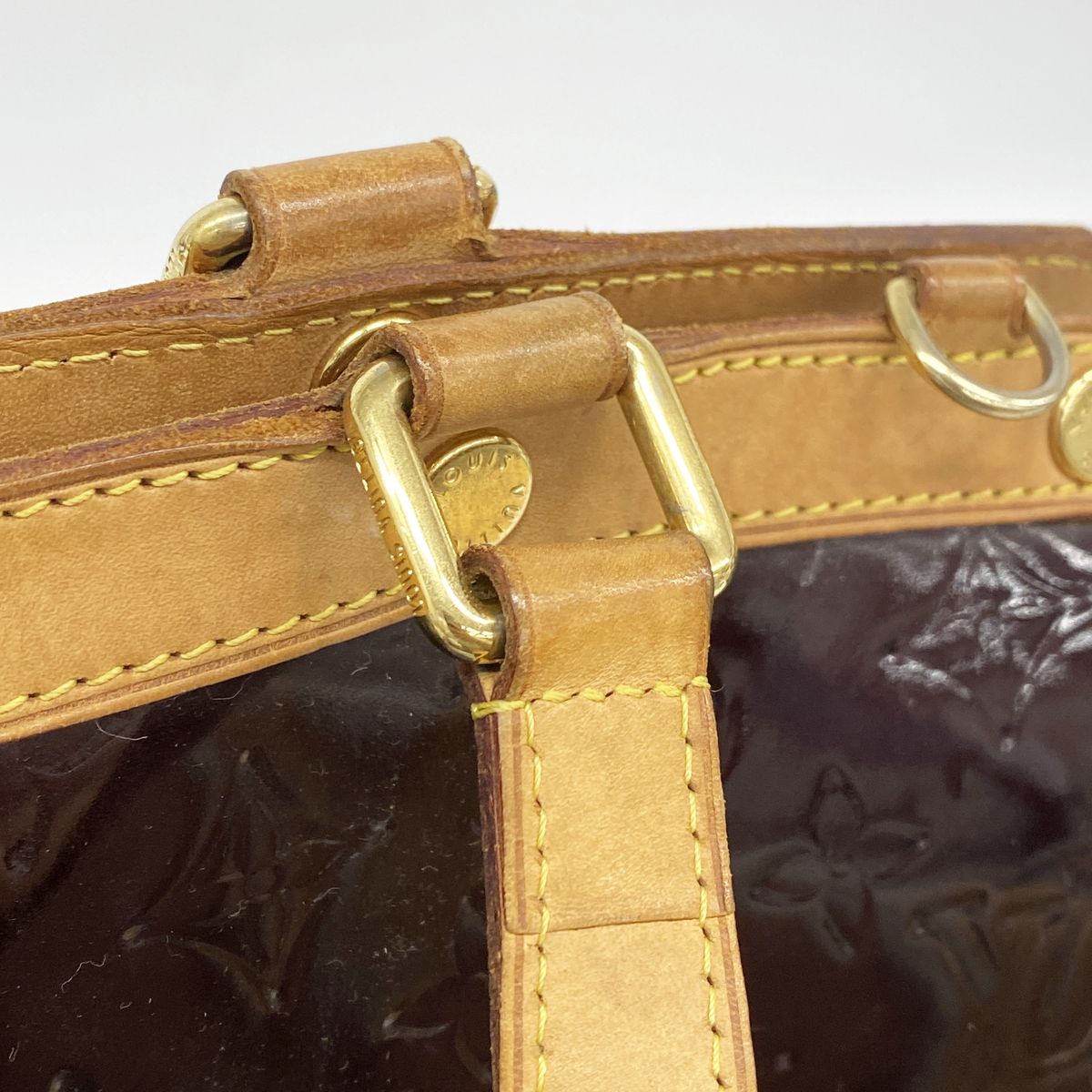 Louis Vuitton Handbag Vernis Blair GM Amarante 2-Way Bag — view 8