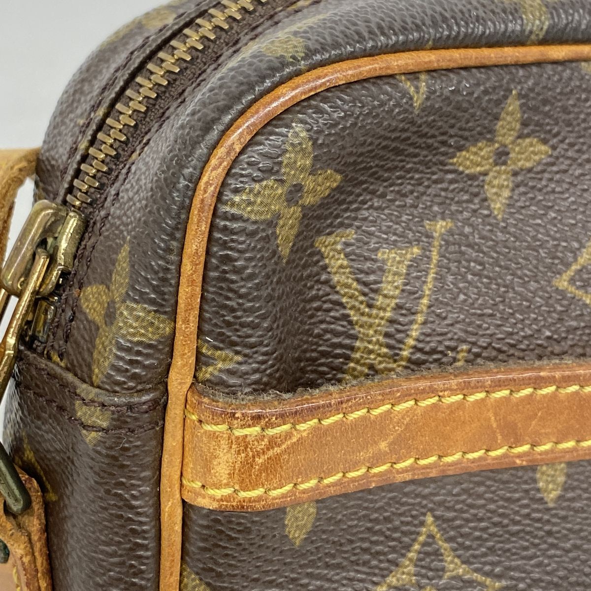 Louis Vuitton Shoulder Bag Monogram Trocadero 24 Brown — view 8
