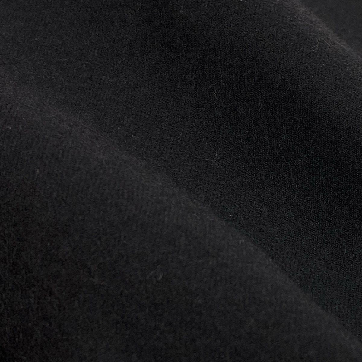 Chanel C 01A Logo Plate Flare Skirt Cashmere Blend Black Wool 36 — view 8