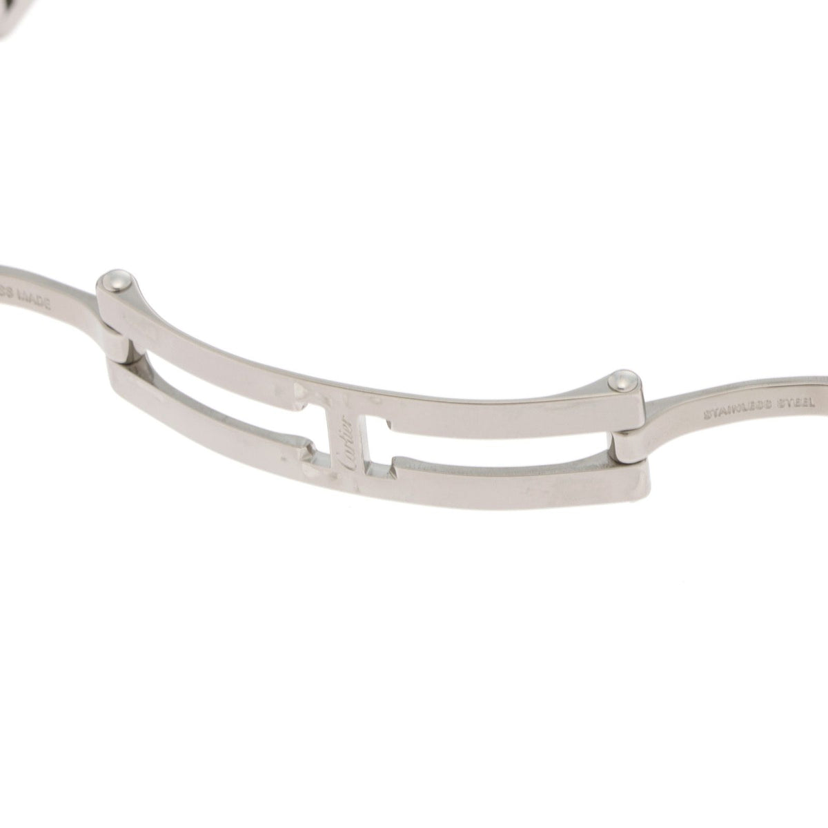 Cartier Tank Francaise SM Watch Steel Silver Dial Quartz — view 8