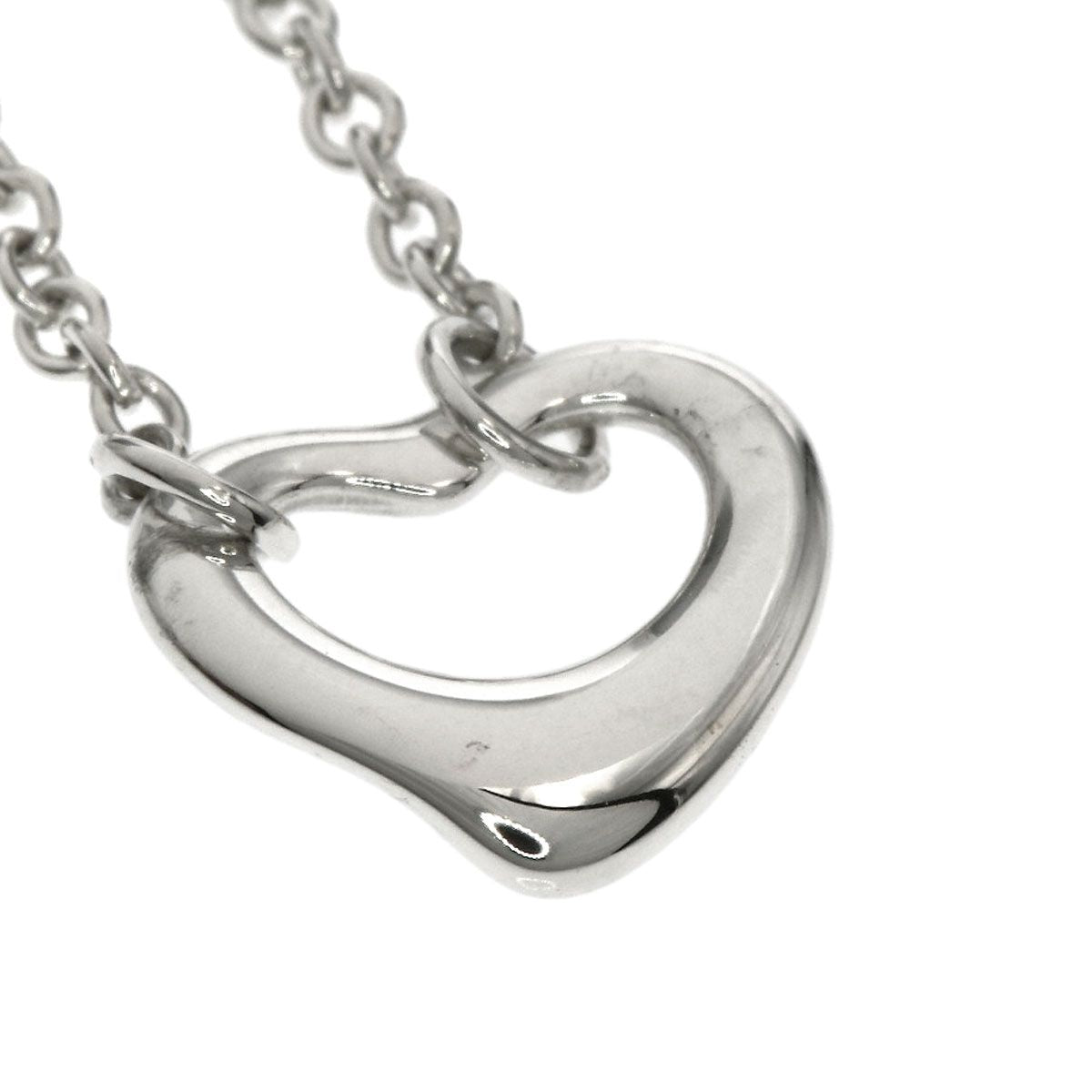 Tiffany & Co Triple Open Heart Necklace Silver — view 6