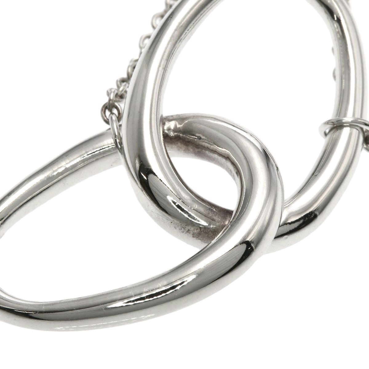 Tiffany & Co Double Loop Necklace Silver — view 6