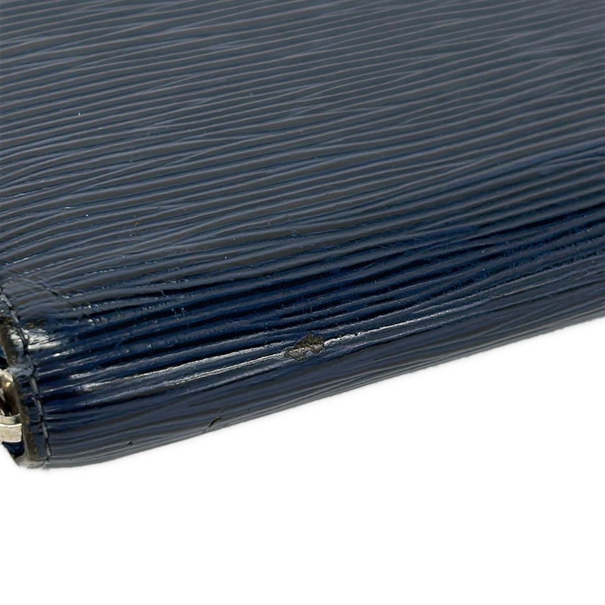 Louis Vuitton Wallet Epi Zippy Indigo Blue Leather — view 7