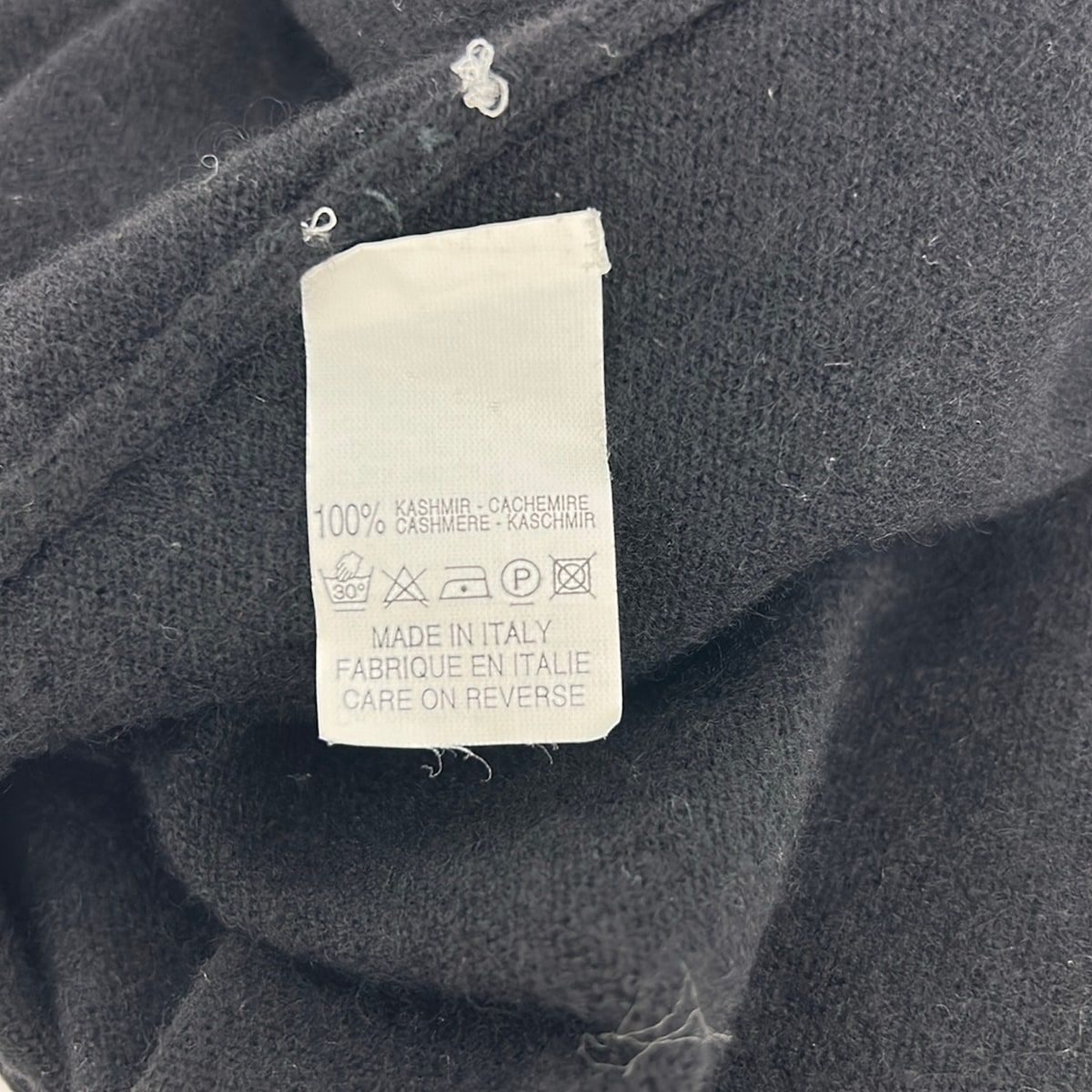 Hermes Long Sleeve Sweater Black S — view 4