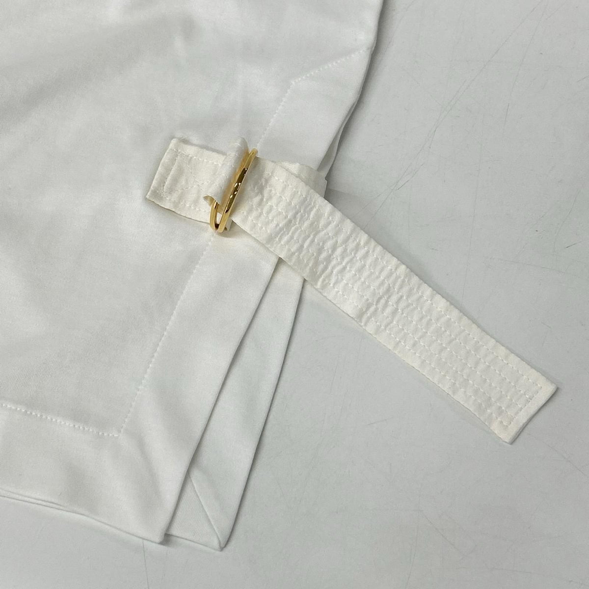 Louis Vuitton White Side Strap Short Sleeve T-Shirt XS — view 8