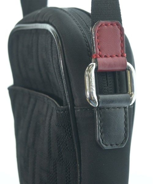 Fendi Zucca Pattern Mini Shoulder Bag Black — view 8