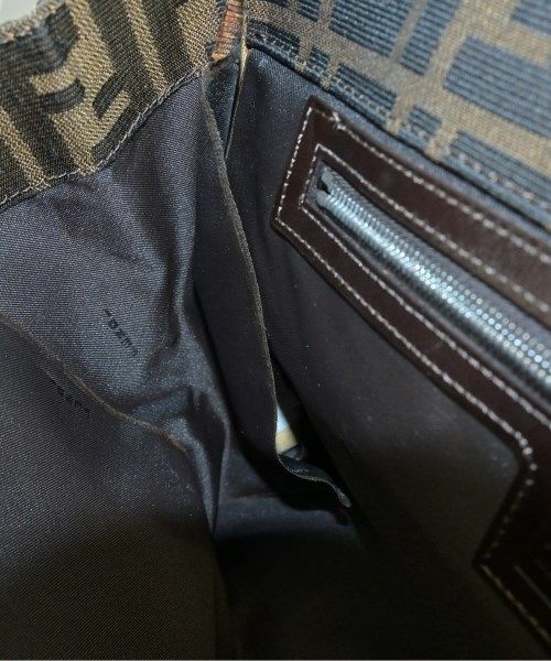 Fendi Zucca Pattern Tote Bag Brown — view 8