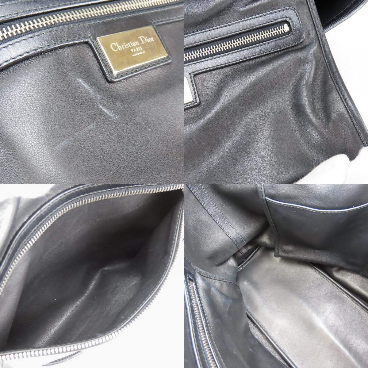 Dior Tote Ansel Moulayle Collection 2012 Canvas Leather Pink Shoulder Bag — view 8