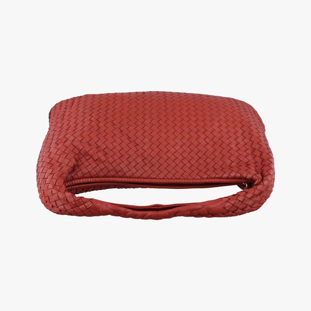 Bottega Veneta Intrecciato Red Lambskin — view 8