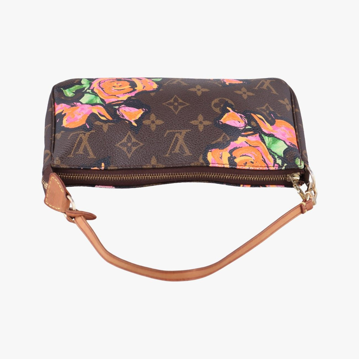Louis Vuitton Pochette Accessoires Monogram Brown Multi Canvas — view 8