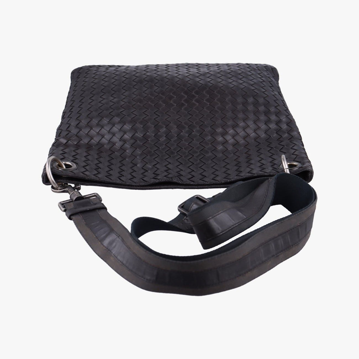 Bottega Veneta Intrecciato Brown Lambskin — view 8
