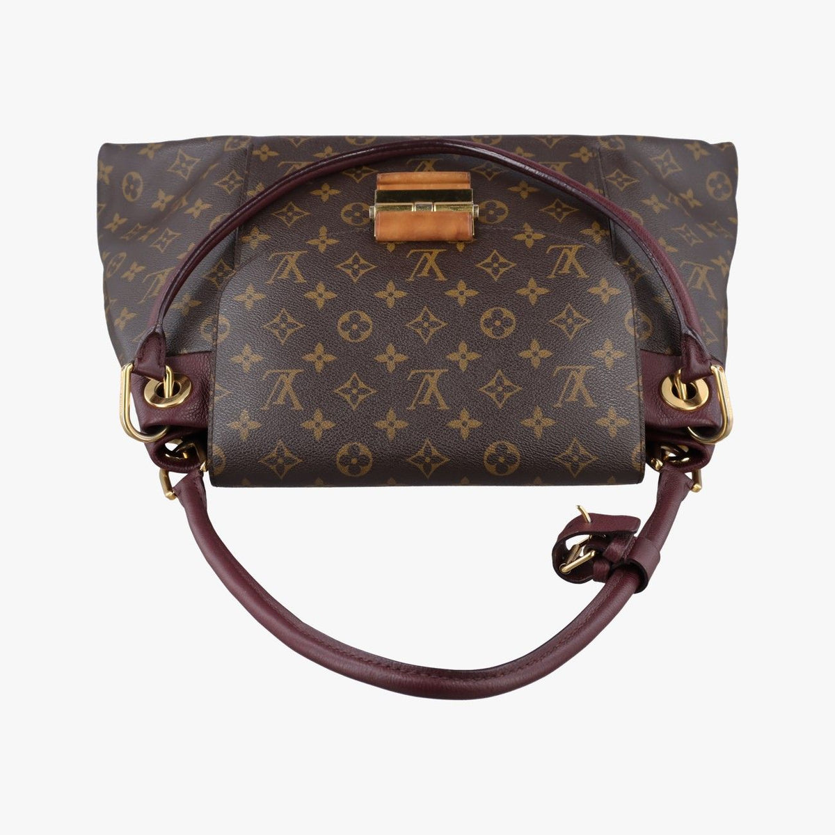 Louis Vuitton Olympe Monogram Brown Ketch Canvas Calfskin — view 8