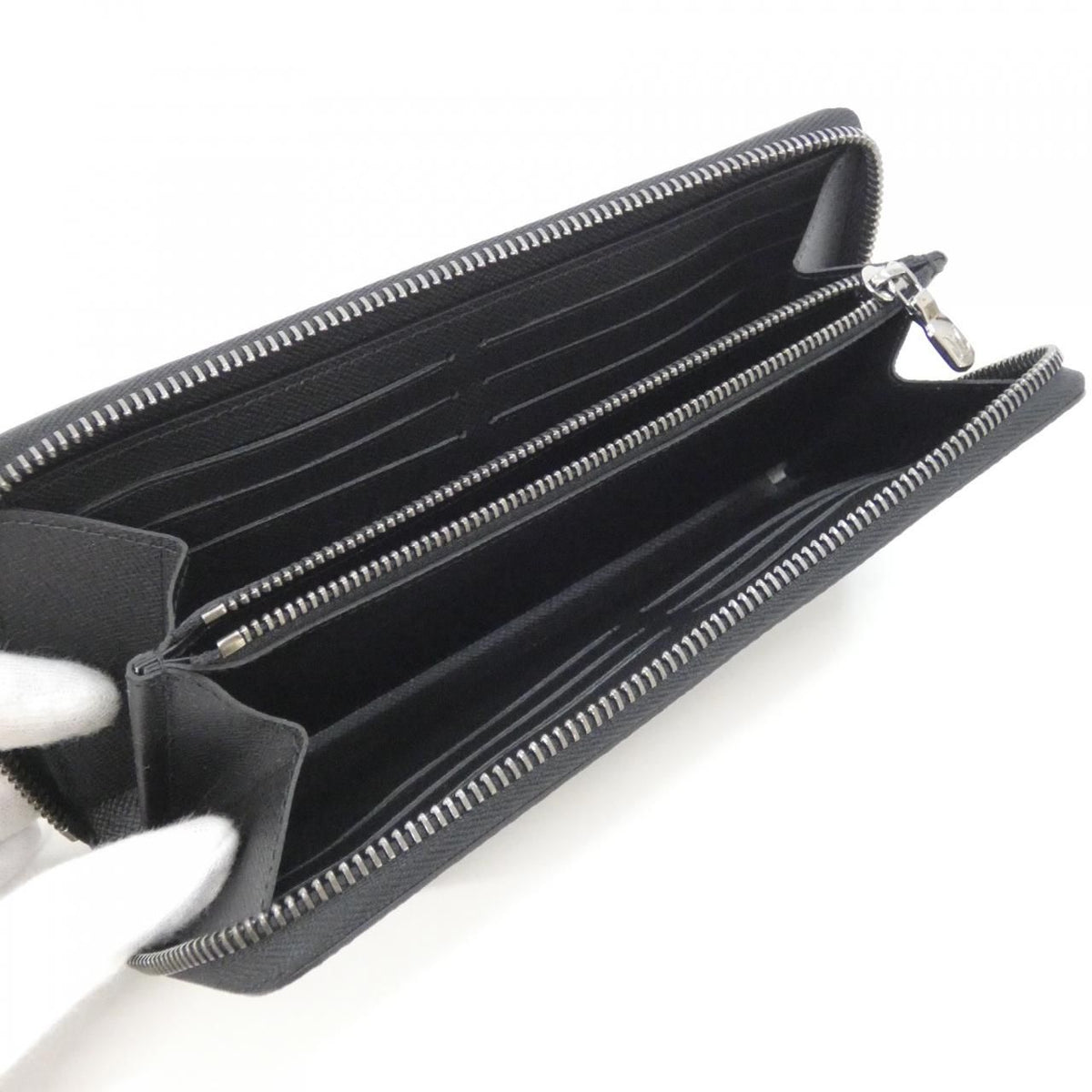 Louis Vuitton Monogram Eclipse Zippy Wallet Horizontal — view 3