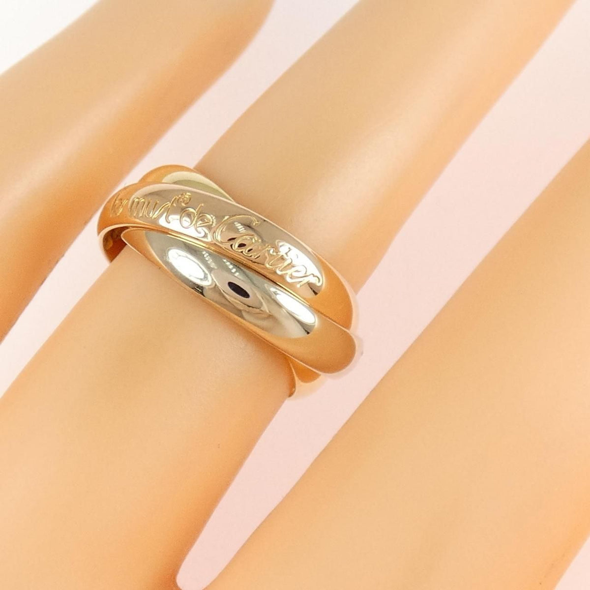 Cartier Vintage Trinity Ring — view 4