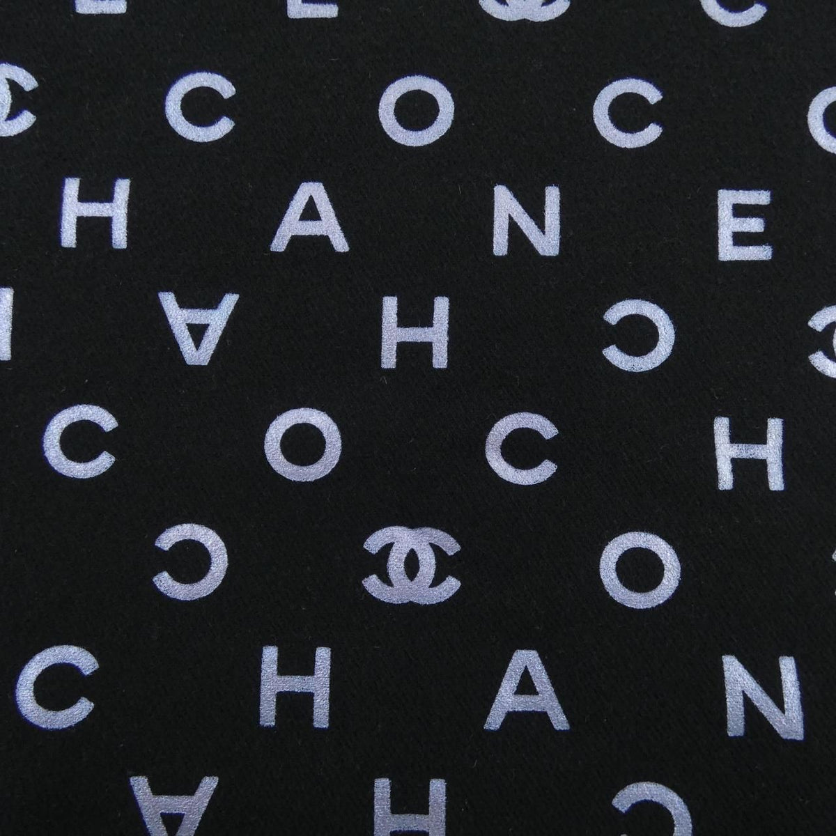 Chanel Scarf Black — view 4