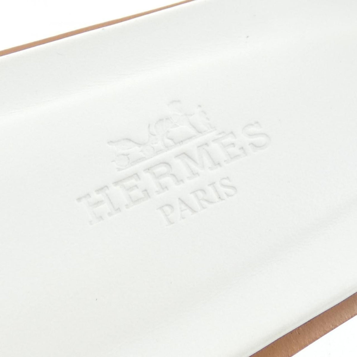 Hermes Oran Sandals White — view 6