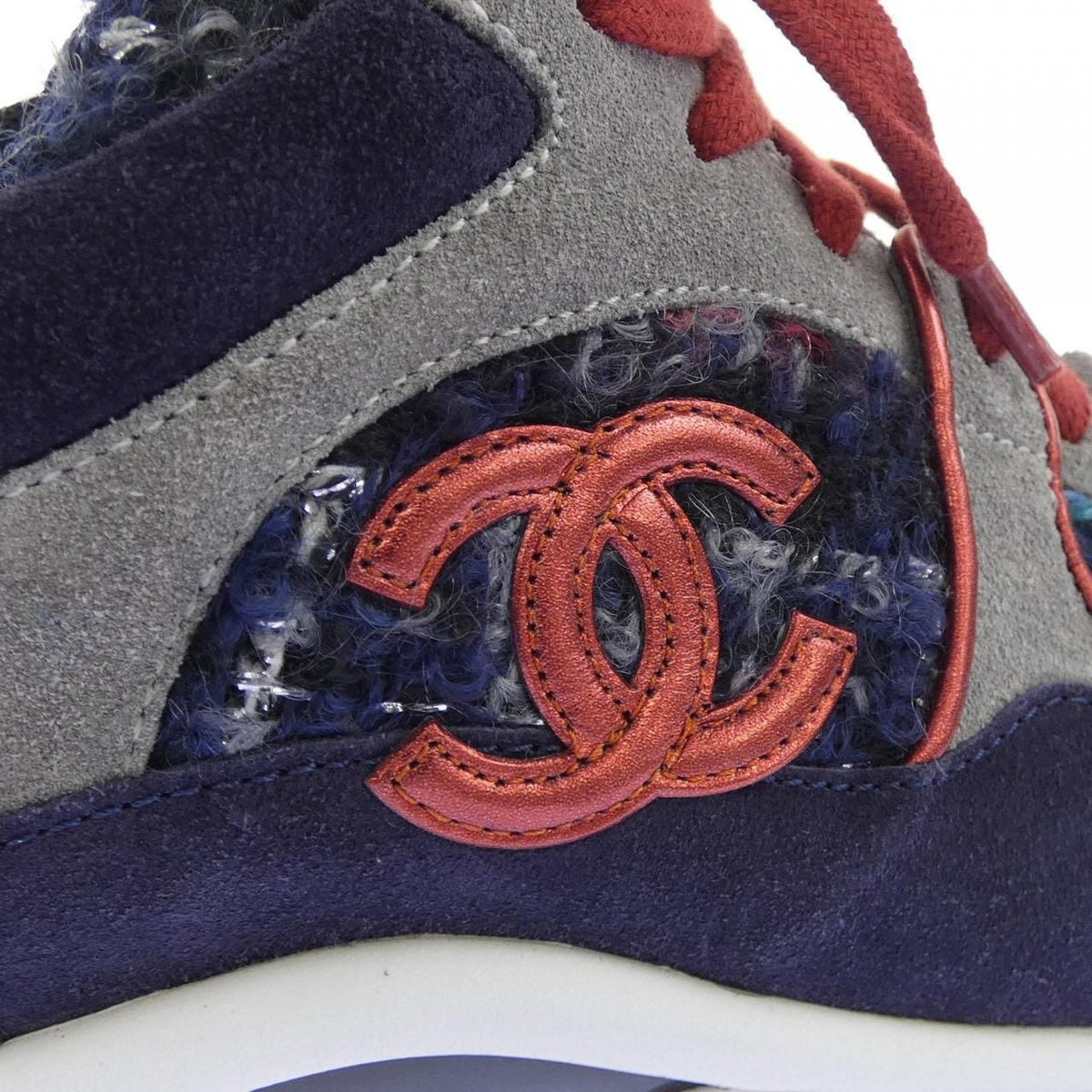 Chanel Sneakers Navy — view 6
