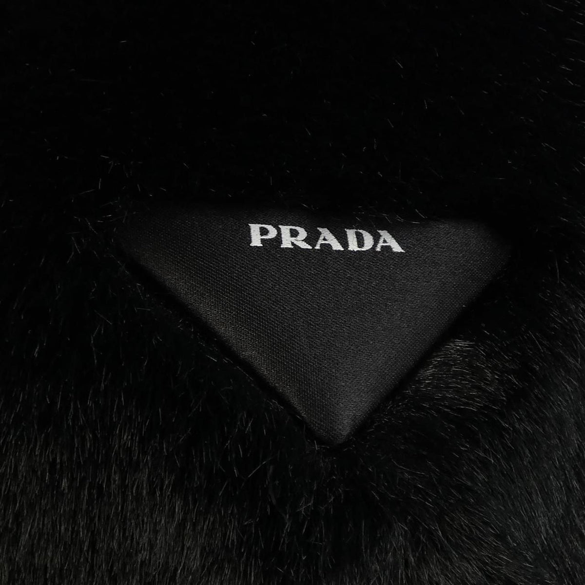 Prada Aspen Coat Black — view 7
