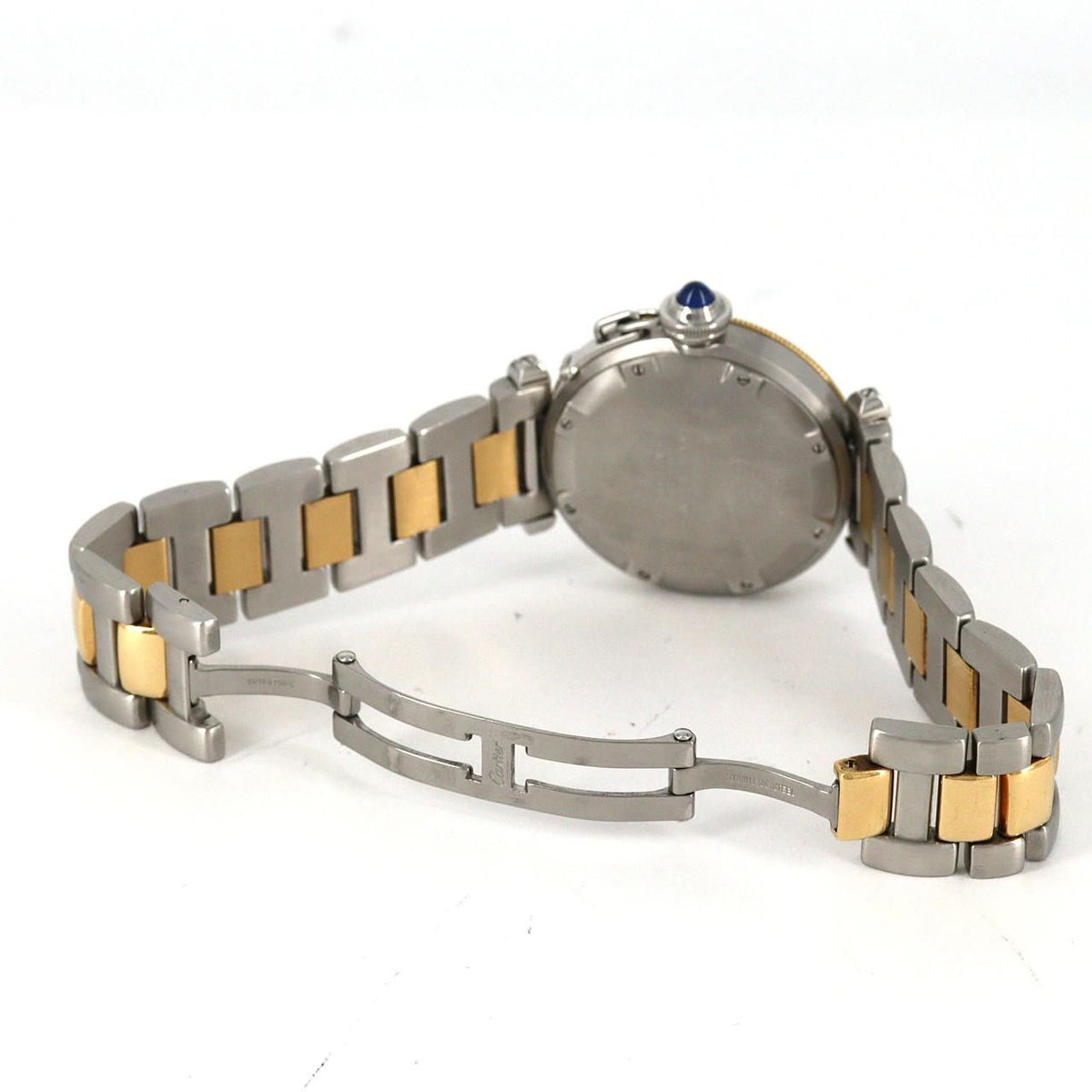 Cartier Pasha Plonger Stainless Steel Yellow Gold Automatic — view 6