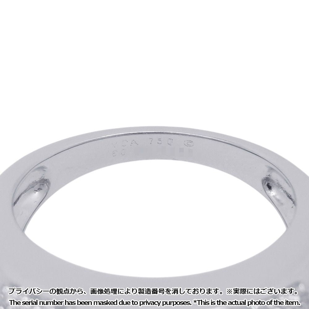 Van Cleef & Arpels Ring Evolution Pave Diamond 18k White Gold — view 8