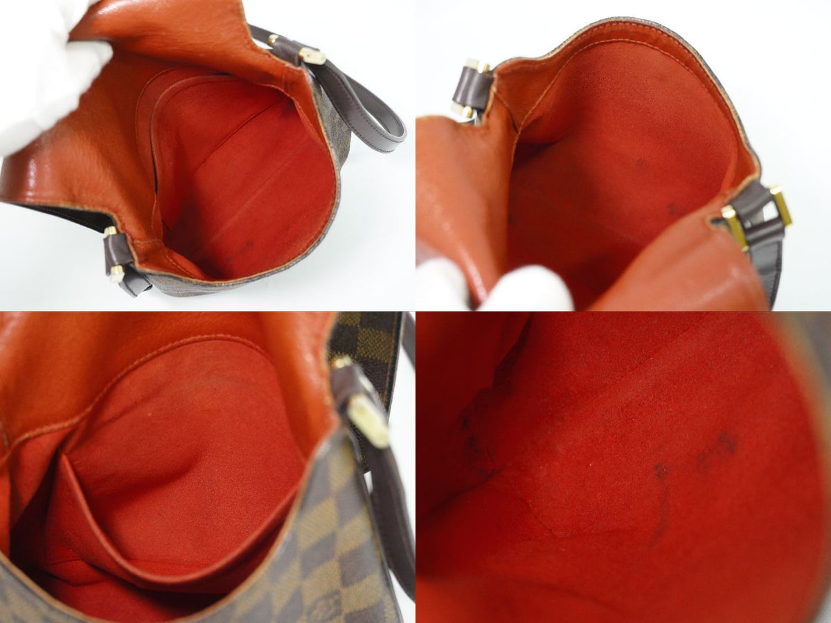 Louis Vuitton LV Musette Salsa Long Damier Ebene Shoulder Bag Pochette Brown — view 8