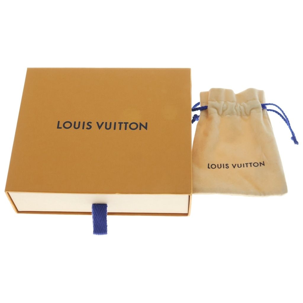 Louis Vuitton Collier Essential V Perlee Logo Pearl Chain Necklace Gold — view 6