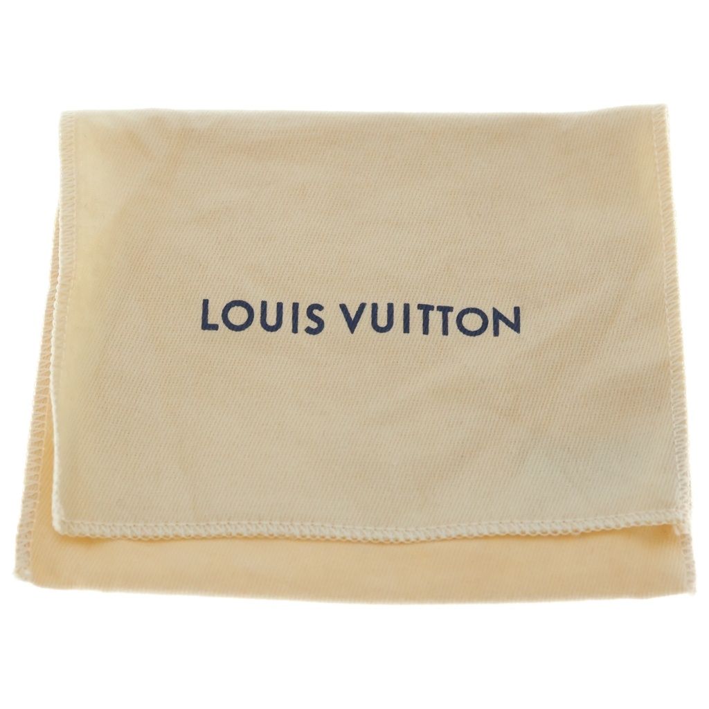 Louis Vuitton Monogram Porte Monnaie Rosalie Compact Wallet Brown Orange Leather — view 6