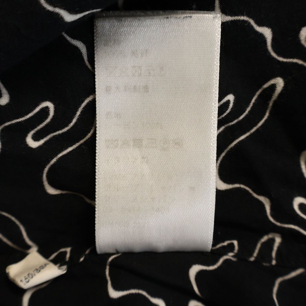 Celine Ghost Print Long Sleeve Shirt Black — view 8