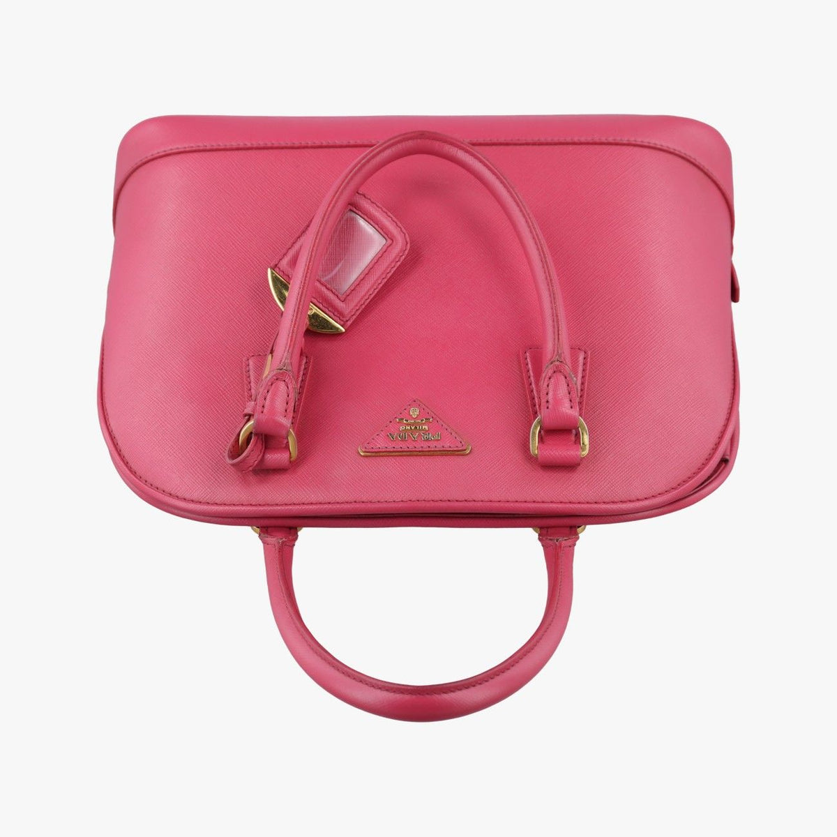Prada Promenade Pink Saffiano Leather — view 8
