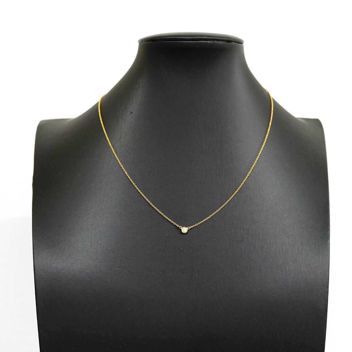 Tiffany & Co Necklace by the Yard Yellow Gold Diamond — view 6