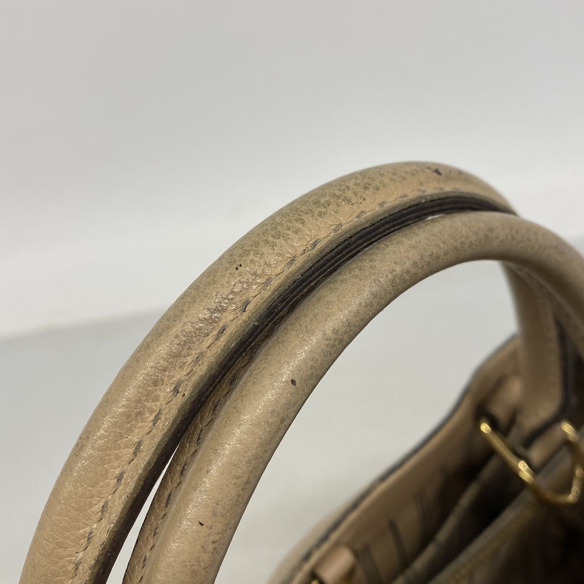 Louis Vuitton Handbag Monogram Empreinte Montaigne MM Dune — view 8