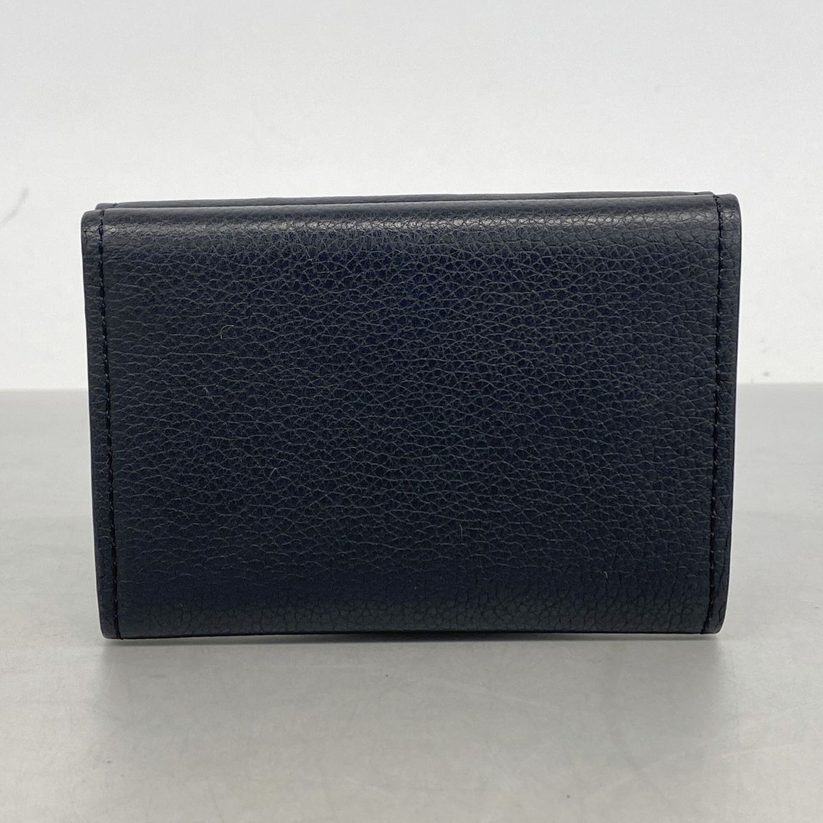 Louis Vuitton Trifold Wallet Portefeuille Lock Mini Noir — view 8