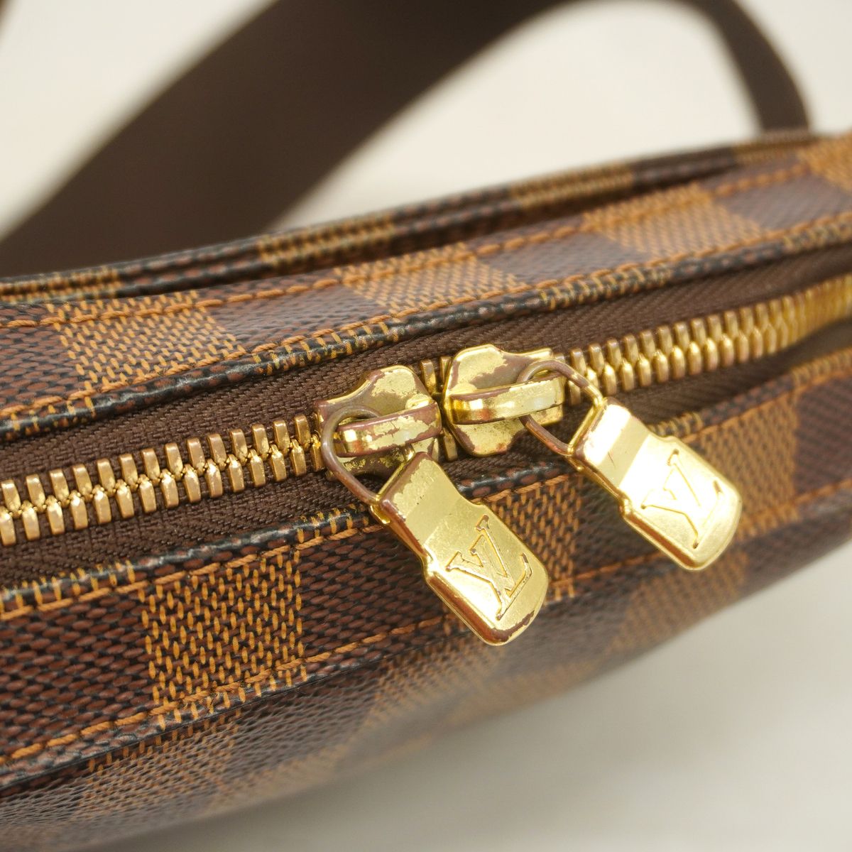 Louis Vuitton Belt Bag Damier Geronimos Ebene — view 8