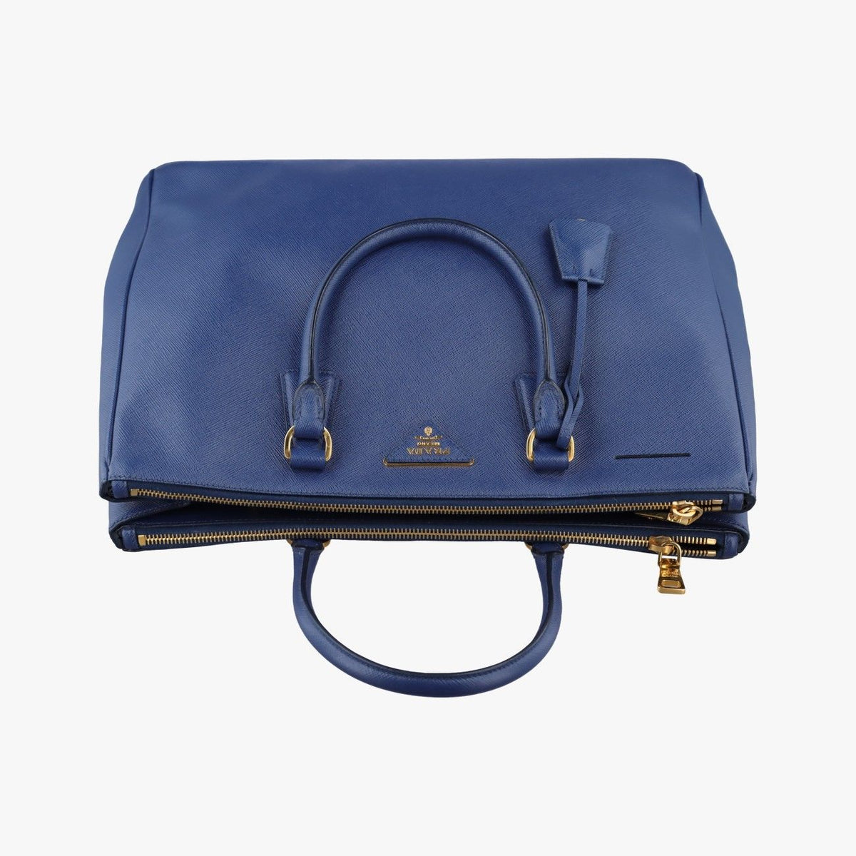 Prada Galleria Navy Saffiano Leather 31 — view 8
