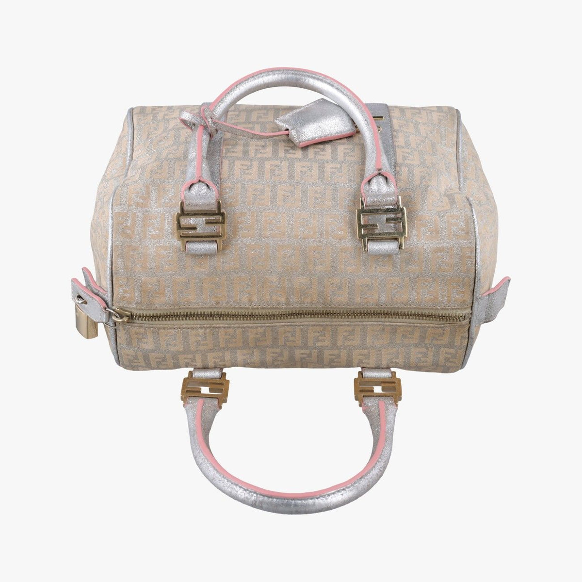 Fendi Sequin Yellow Gradation Silver Canvas — view 8