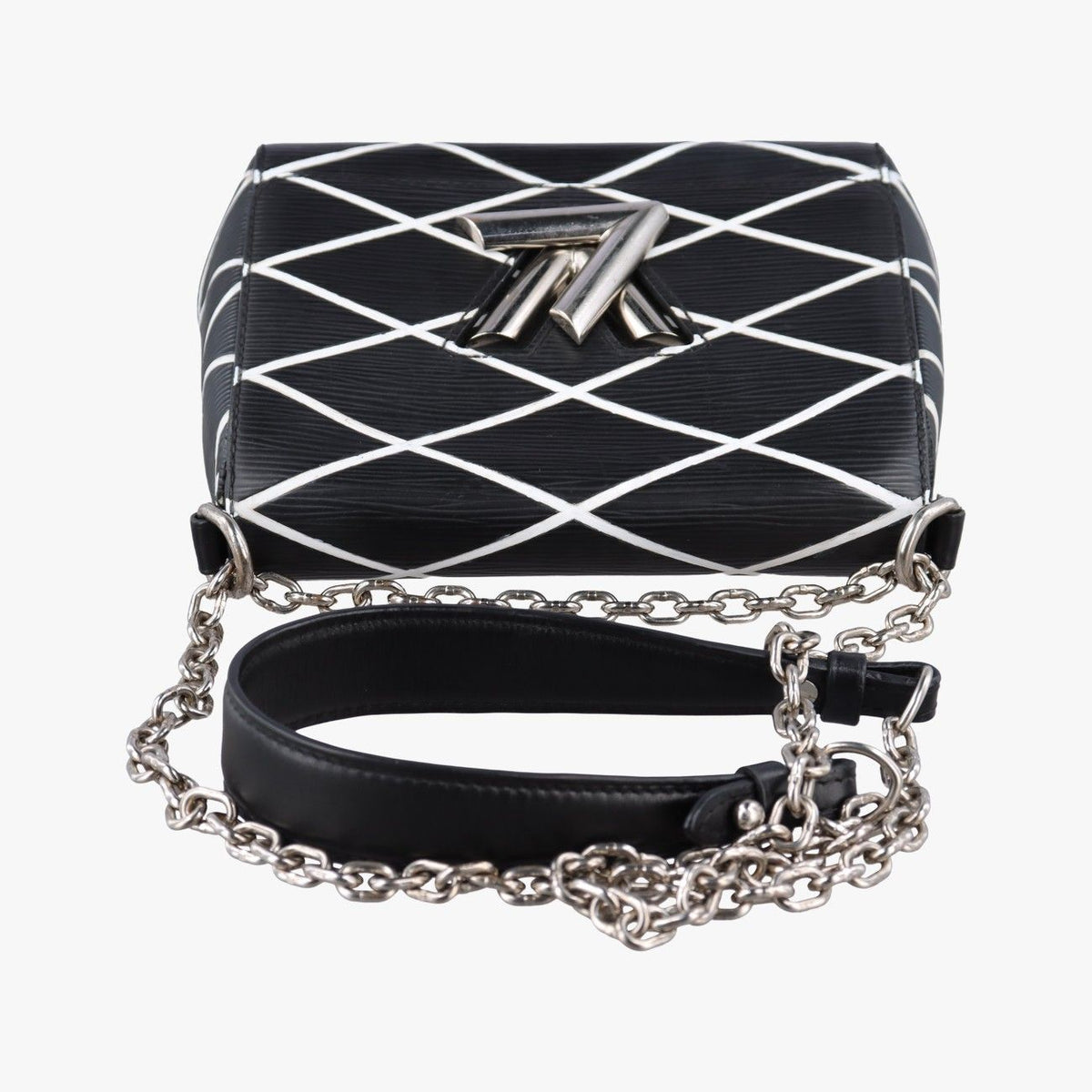 Louis Vuitton Twist Maltage Noir White Epi — view 8