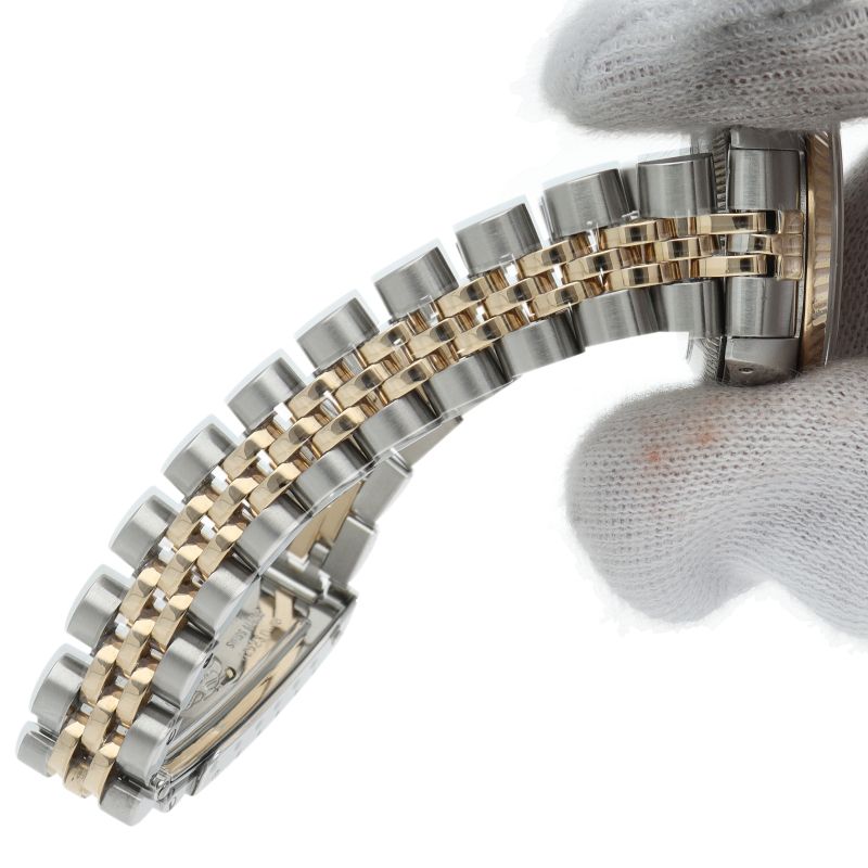 Rolex Datejust Watch 18k Yellow Gold SS Champagne — view 7
