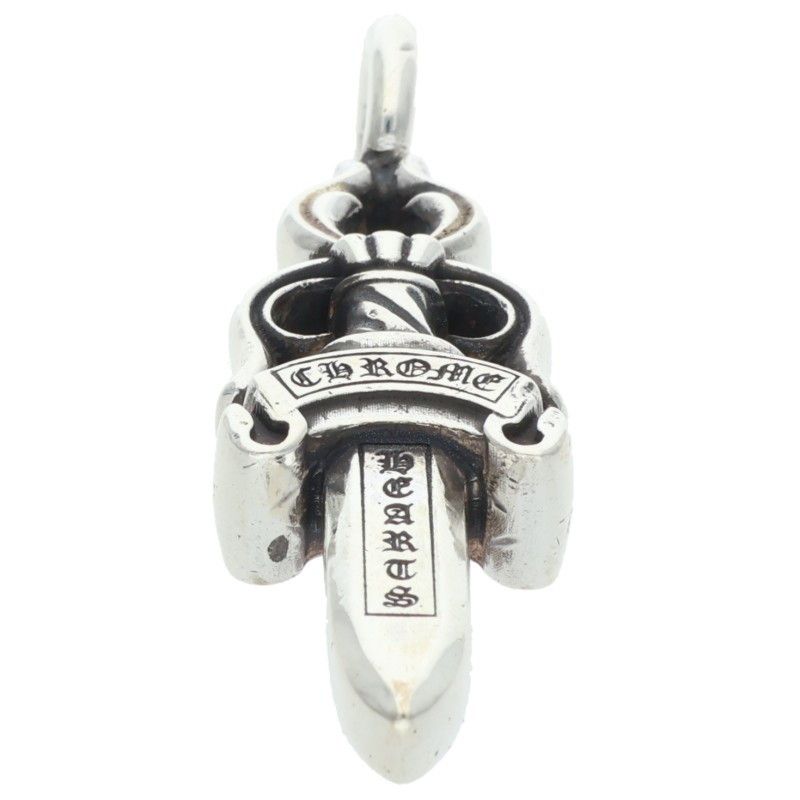 Chrome Hearts Double Dagger Pendant Silver — view 5