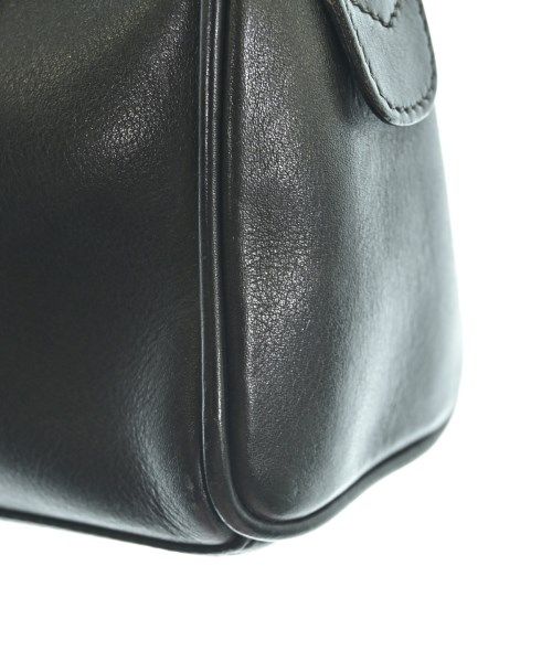 Gucci Vintage Bamboo 2-Way Handbag Black — view 8