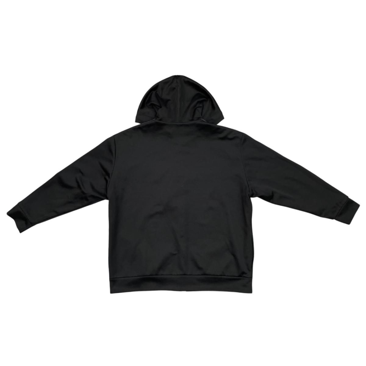 Fendi Jacket Reversible Zip Up Hoodie Aesb FF Motif Embossed Logo Mesh Black XL — view 8