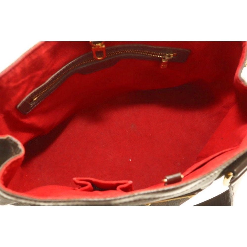 Louis Vuitton Hampstead PM Damier Handbag Brown — view 8