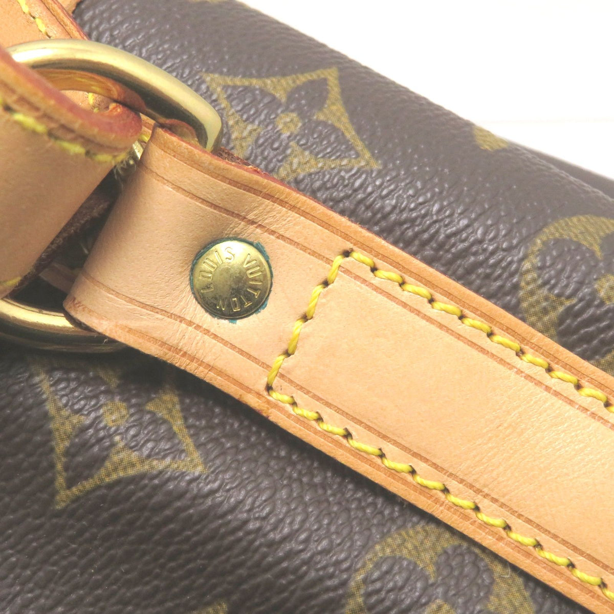 Louis Vuitton Petit Noe Monogram Shoulder Bag Canvas Brown — view 8