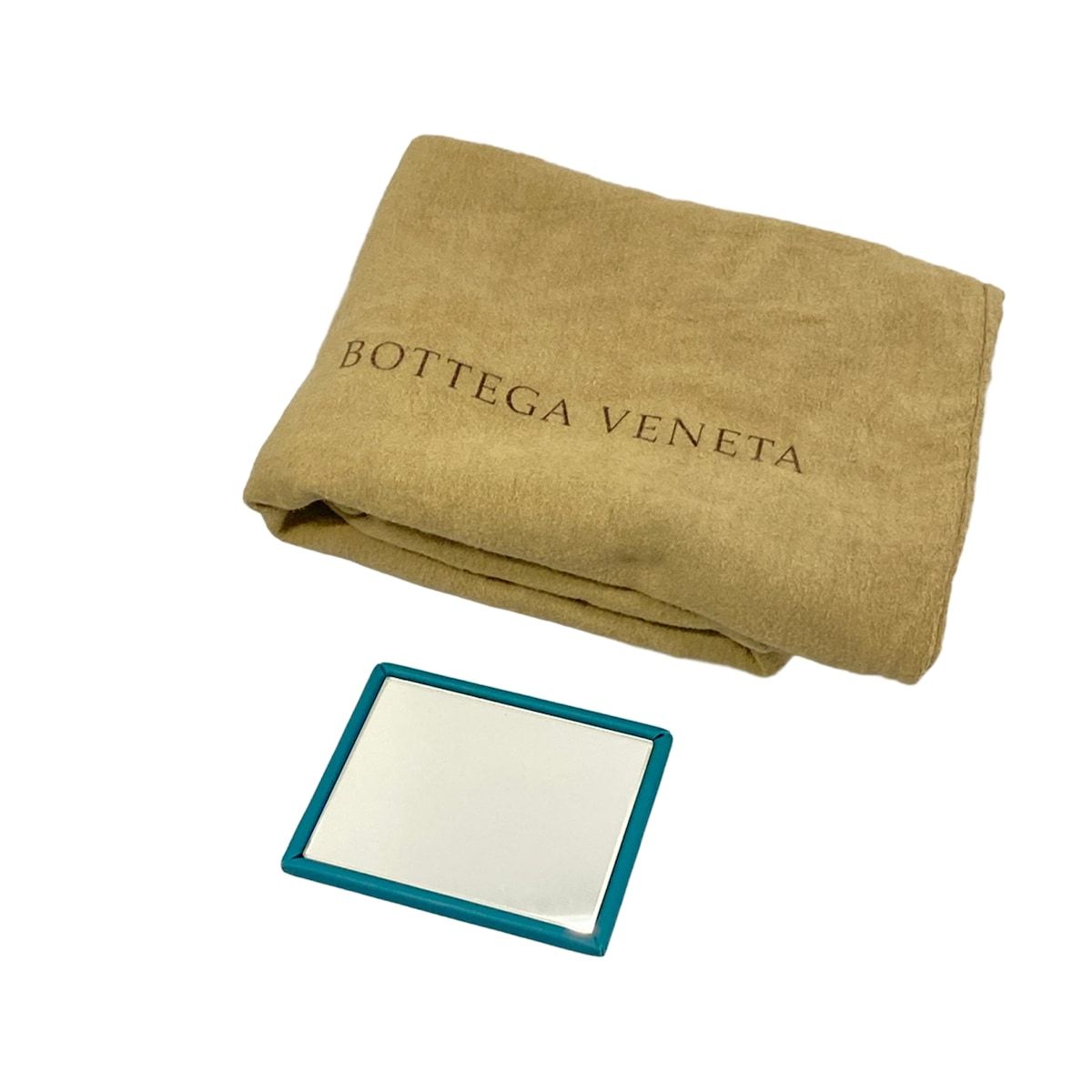 Bottega Veneta Handbag Intrecciato Blue Green Leather — view 8